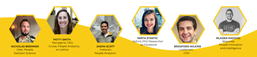 Every Wednesday at 10am PST, tune in with your HR analytics instructors to learn about people analytics in this course for free