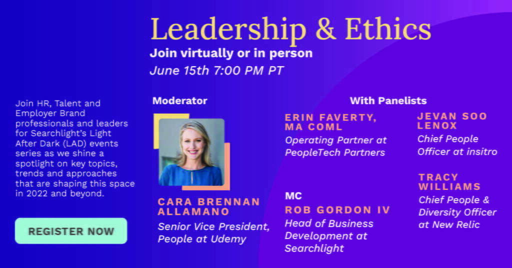 Leadership & ethics webinar