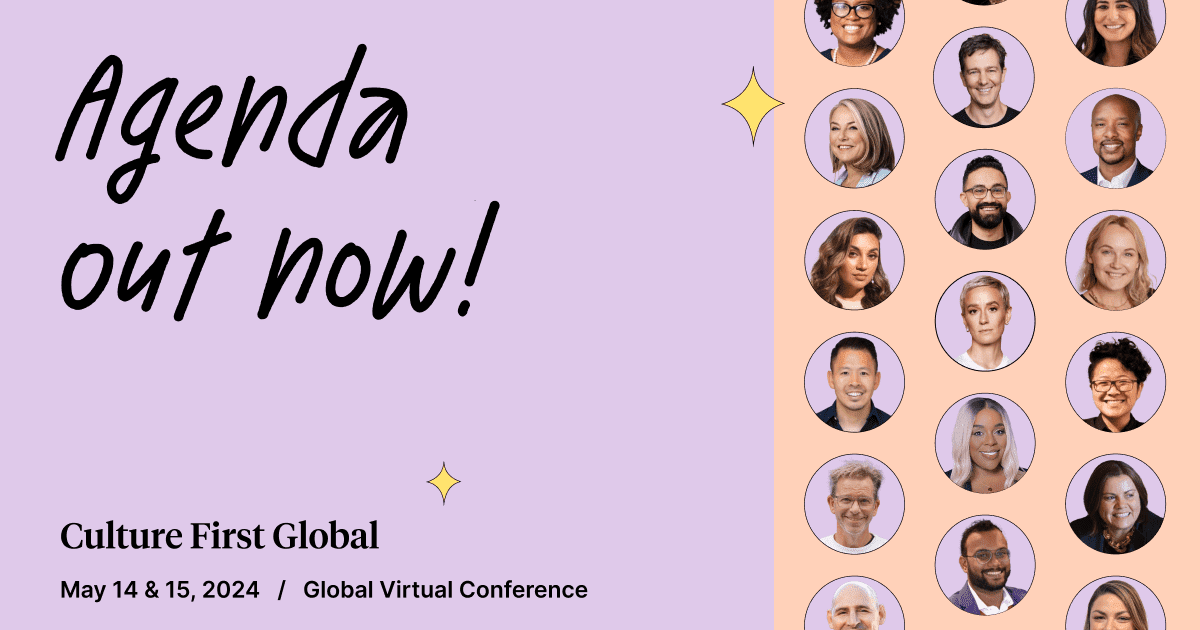 Culture First Global HR event and free virtual conference promo